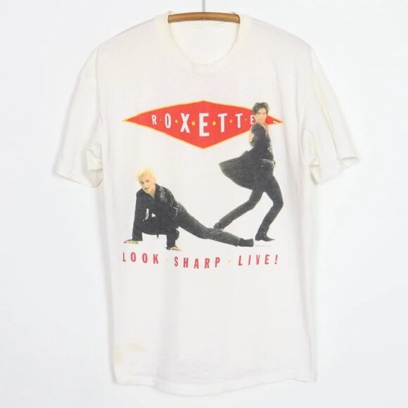 Olin D Tops - Look Sharp Live Roxette Retro Music Fan Collector Classic Album Graphic Gift 91